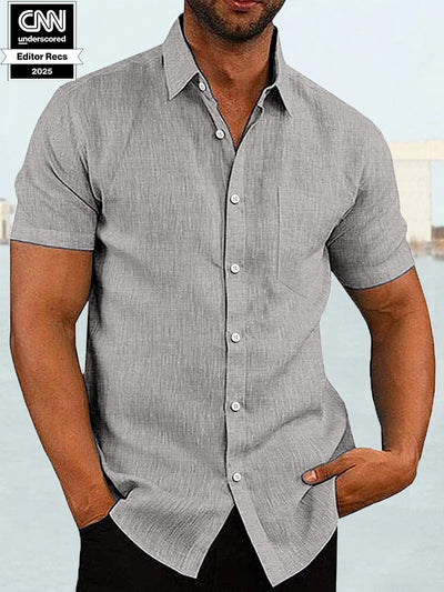 Camicia casual a maniche corte (solo USA) 