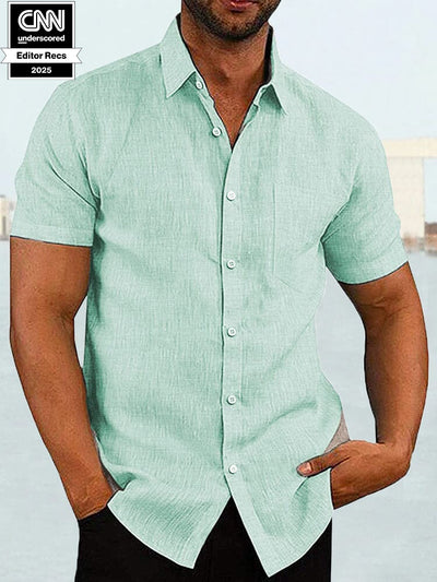 Camicia casual a maniche corte (solo USA) 