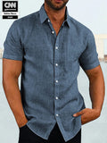Camicia casual a maniche corte (solo USA) 