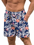 Quick-Dry Printed Swim Trunks with Compression Lining (US Only)