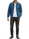 Casual Zip Up Corduroy Bomber Jacket (US Only)