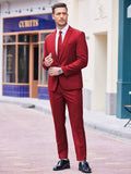 2 Piece Tuxedo Suit Set Blazer Jacket for Business (US Only) Suit Set coofandystore 