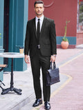 2 Piece Tuxedo Suit Set Blazer Jacket for Business (US Only) Suit Set coofandystore 