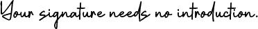 Signature