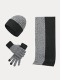Winter Essential Warm 3-in-1 Set Accessories coofandystore Light Grey One Size 