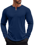 Fashion Lightweight Pullover Henley Shirt (US Only)