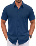 Casual Wrinkle Free Button Down Dress Shirt (US Only)