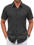 Casual Wrinkle Free Button Down Dress Shirt (US Only)