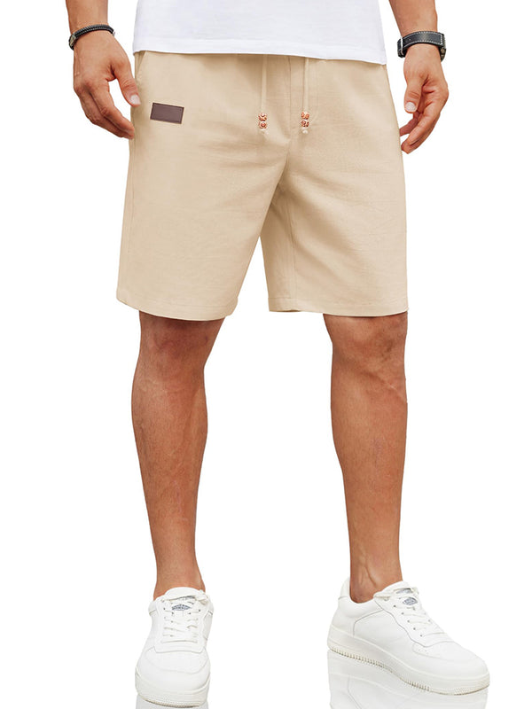 Casual Linen Blend Summer Shorts (US Only)