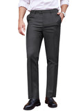 Classic Fit Flat Front Straight Pants (US Only)