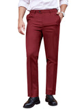 Classic Fit Flat Front Straight Pants (US Only)