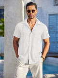 Casual Textured Button Down Shirt (US Only)