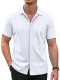Casual Summer Wrinkle Free Dress Shirt (US Only)