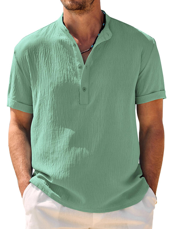 Casual Breathable Soft Henley Shirt (US Only)