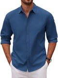 Casual Button Down Dress Shirt
