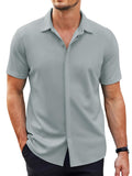 Casual Summer Wrinkle Free Dress Shirt (US Only)