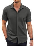 Casual Summer Wrinkle Free Dress Shirt (US Only)