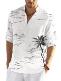 Designer Cocoanut Printed Vacation Shirt (US Only)