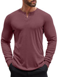 Fashion Lightweight Pullover Henley Shirt (US Only)