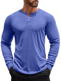 Fashion Lightweight Pullover Henley Shirt (US Only)