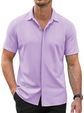 Casual Summer Wrinkle Free Dress Shirt (US Only)