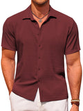 Casual Summer Textured Shirt (US Only)