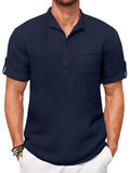 Casual Summer Henley Shirt (US Only)