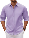Casual Button Down Dress Shirt