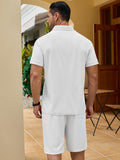 Fashion Polo Shirt Shorts Set (US Only)