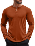 Fashion Lightweight Pullover Henley Shirt (US Only)