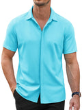 Casual Summer Wrinkle Free Dress Shirt (US Only)