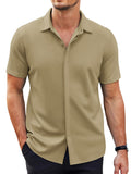 Casual Summer Wrinkle Free Dress Shirt (US Only)