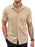 Casual Summer Wrinkle Free Dress Shirt (US Only)