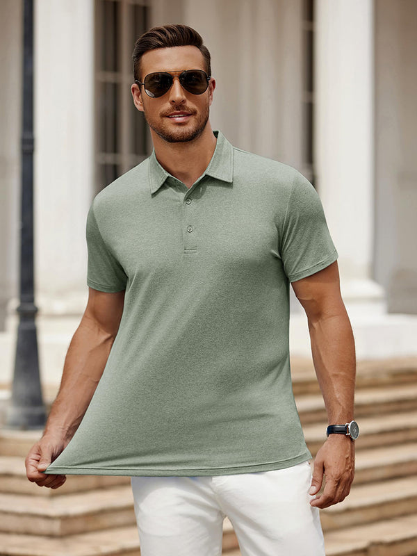 Casual Quick Dry Golf Polo Shirt (US Only)