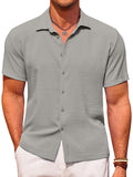 Casual Summer Textured Shirt (US Only)