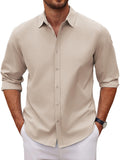 Casual Button Down Dress Shirt
