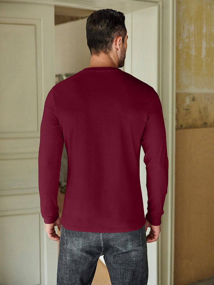 Urban Classic Simple Henley Shirt (US Only) T-Shirt coofandy 