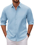 Casual Button Down Dress Shirt