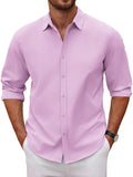 Casual Button Down Dress Shirt