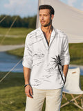 Designer Cocoanut Printed Vacation Shirt (US Only)