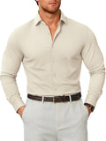 Stretch Wrinkle Free Long Sleeve Button Down Shirt (US Only)