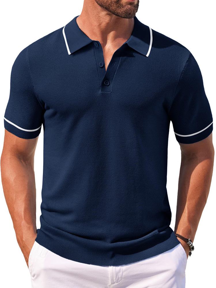 Leisure Knit Golf Polo Shirts (US Only)