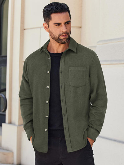 Casual Flannel Long Sleeve Shirt (US Only)