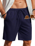 Casual Summer Linen Blend Shorts (US Only)
