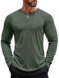Fashion Lightweight Pullover Henley Shirt (US Only)