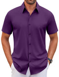 Casual Wrinkle Free Button Down Dress Shirt (US Only)