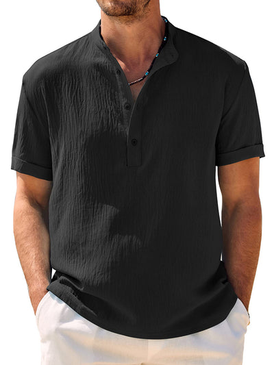 Casual Breathable Soft Henley Shirt (US Only)