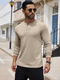 Fashion Lightweight Pullover Henley Shirt (US Only)
