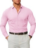 Stretch Wrinkle Free Long Sleeve Button Down Shirt (US Only)