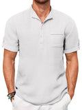 Casual Summer Henley Shirt (US Only)